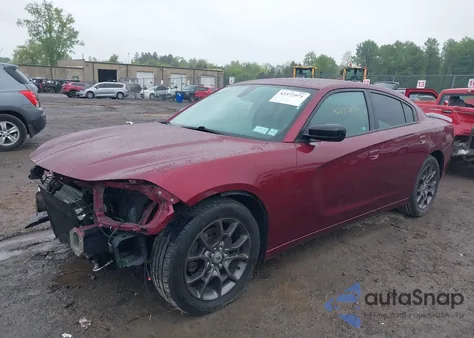 2018 Dodge Charger Gt Awd из США, поврежденный, VIN 2C3CDXJG4JH115403